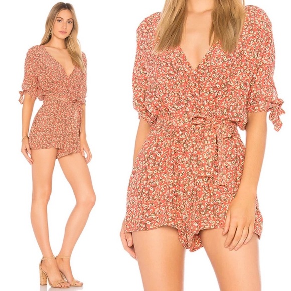 Faithfull the Brand Pants - Faithful The Brand Floral Cusco Playsuit Romper